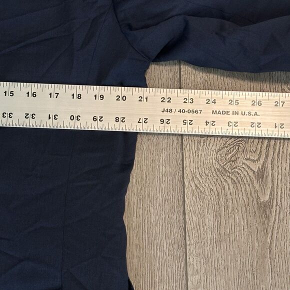 Bonobos Blazer Mens 42R Navy Blue Slim Fit Wool 2 Button Business Casual Stretch - Picture 9 of 9